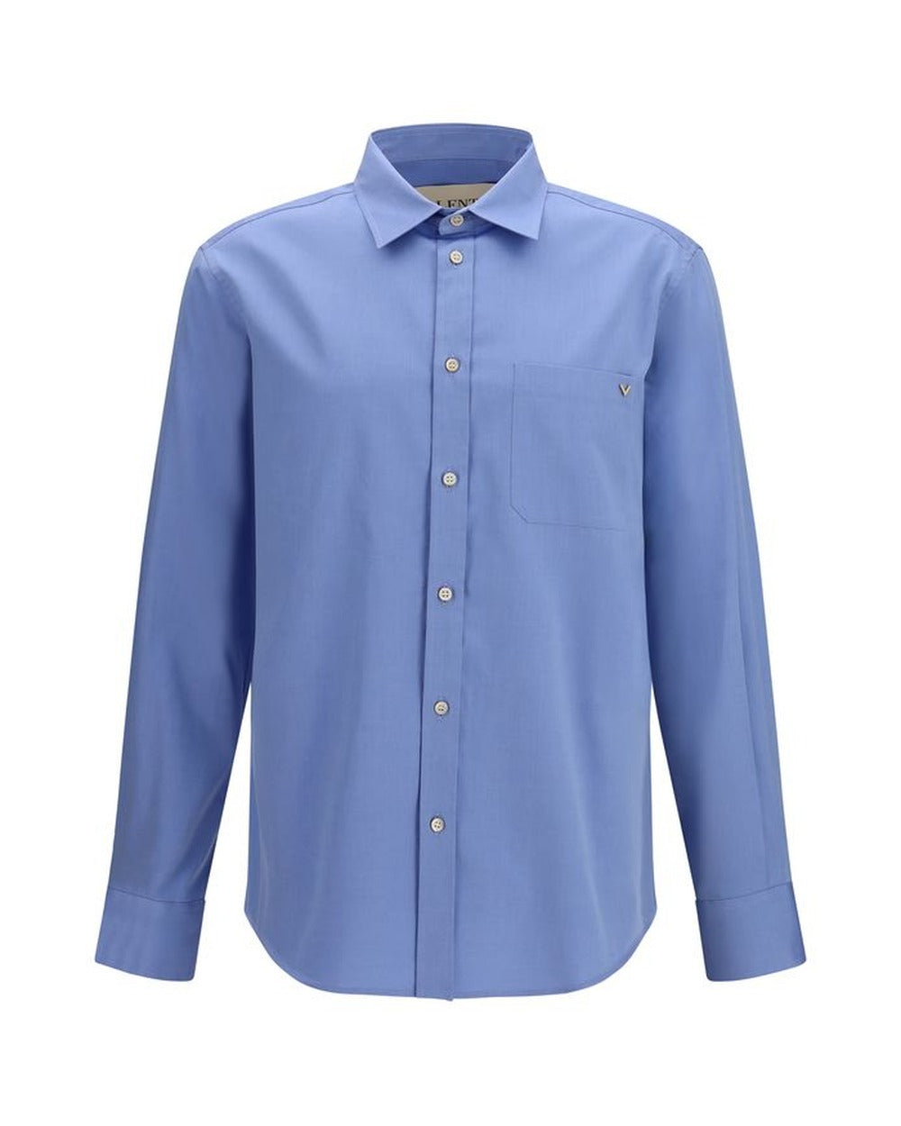 Valentino Garavani Blue Cotton Shirt