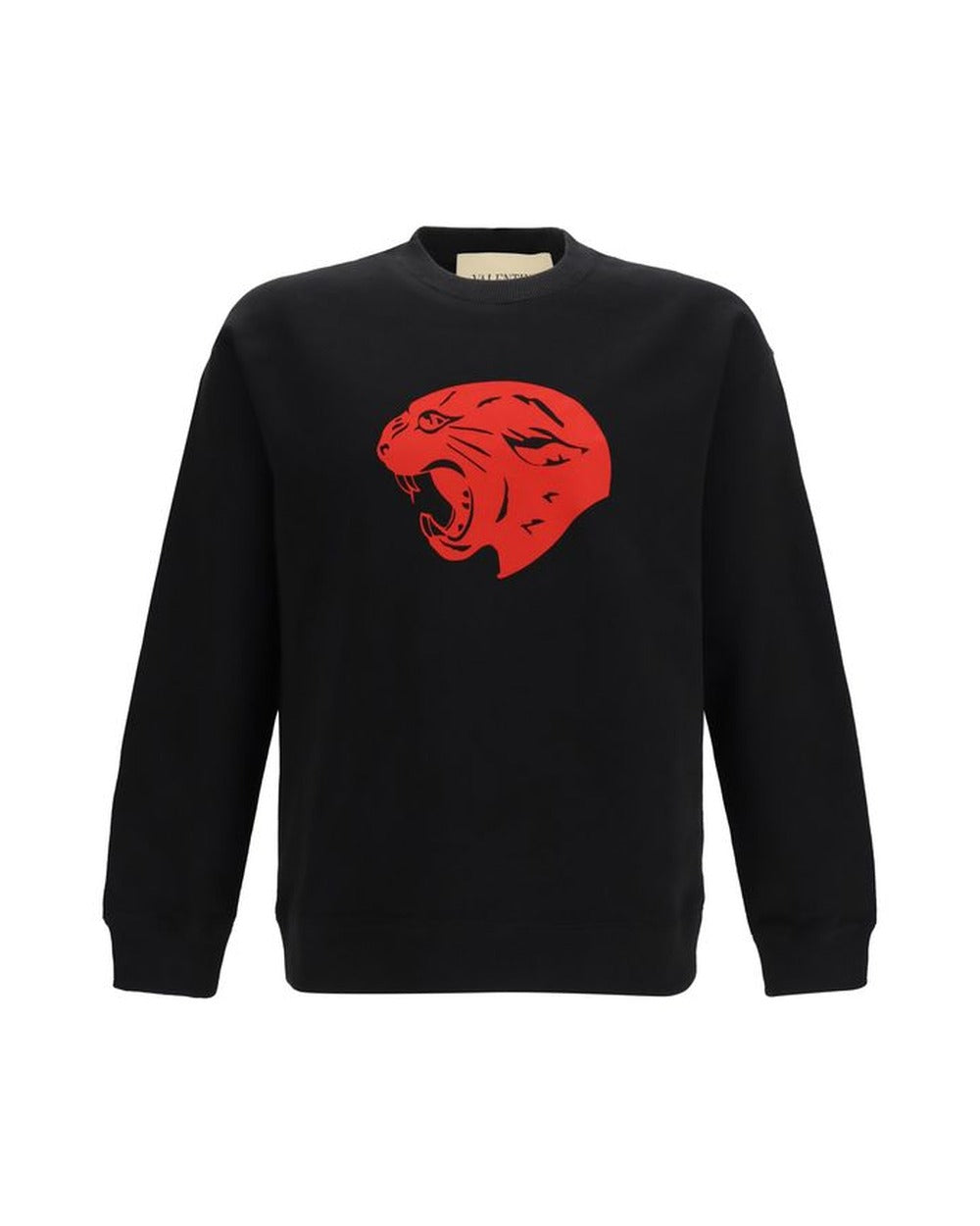 Valentino Garavani Black Cotton Sweatshirt