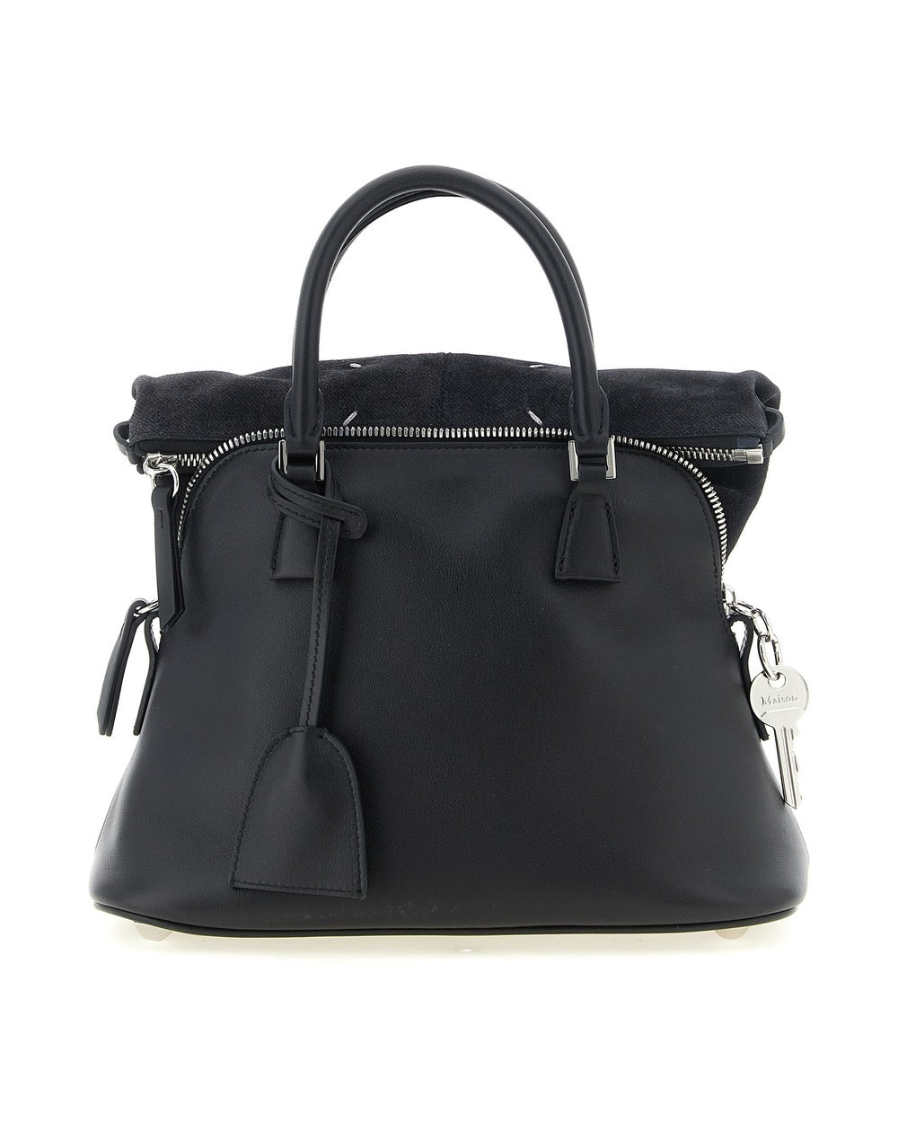 Maison Margiela Black Calfskin Shoulder Bag