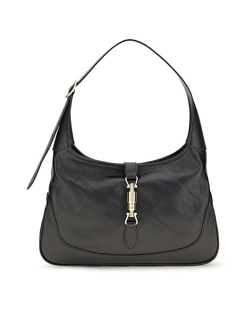Gucci Black Calf Leather Bos Taurus Shoulder Bag