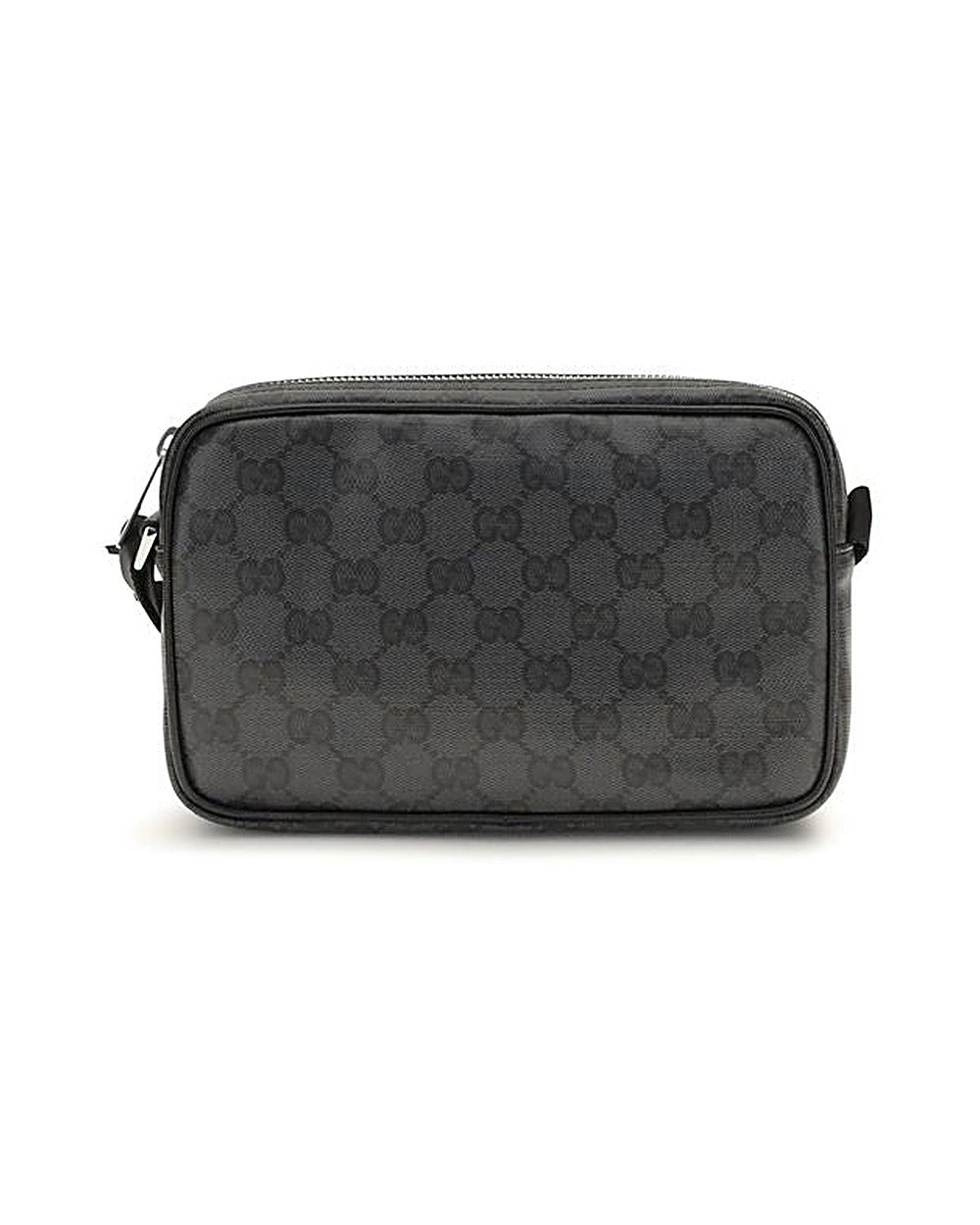 Gucci Black Cotton Shoulder Bag
