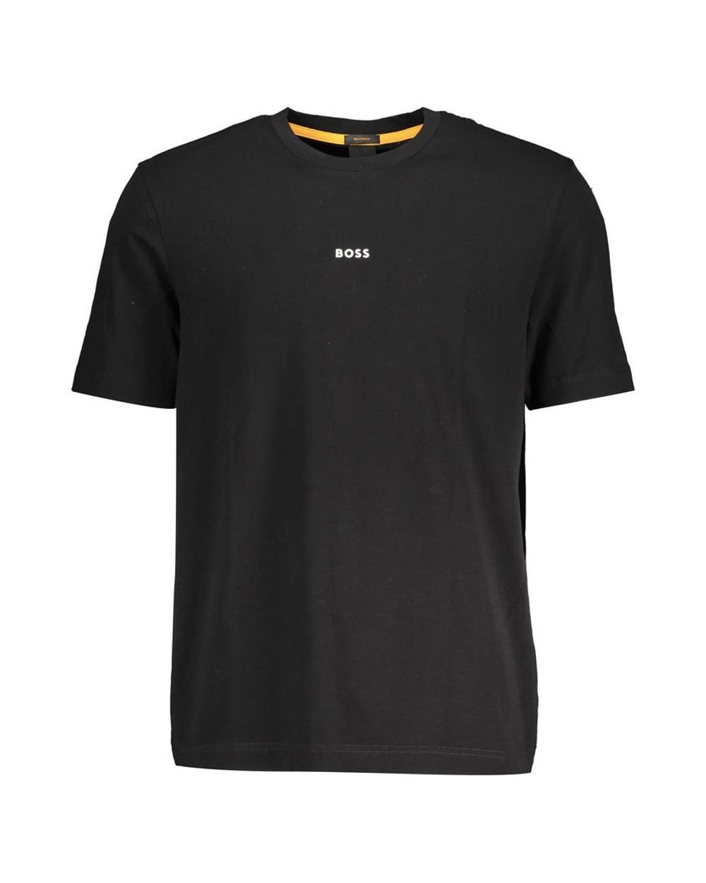 Black Cotton Men's T-Shirt