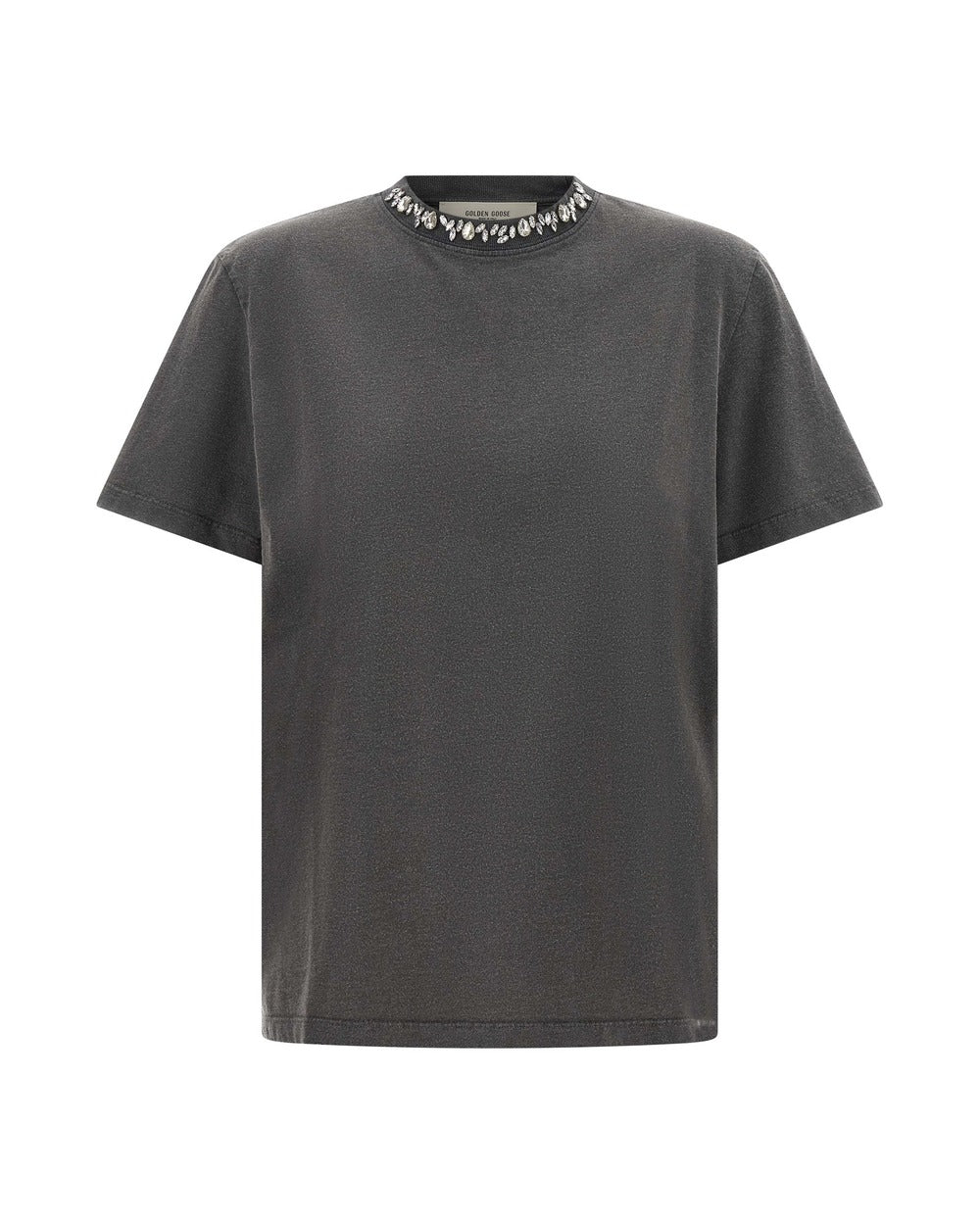 Golden Goose Gray Cotton T-Shirt