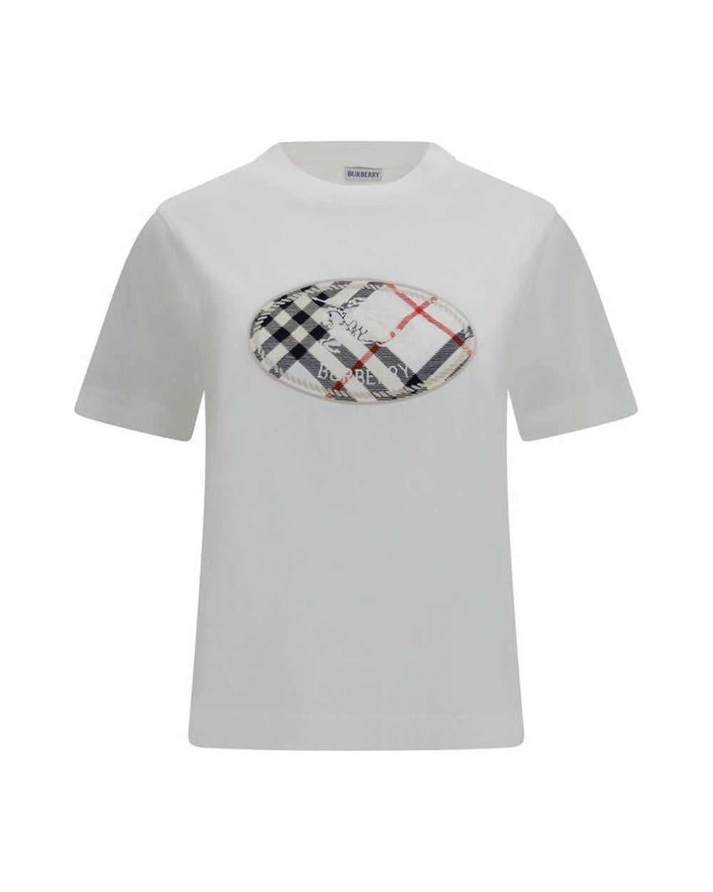 Burberry White Cotton T-Shirt