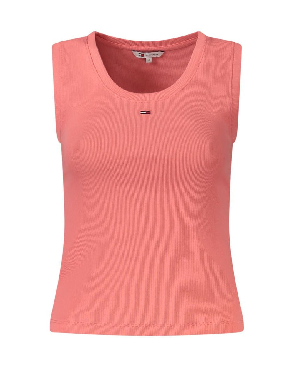 Pink Cotton Women's Tank Top