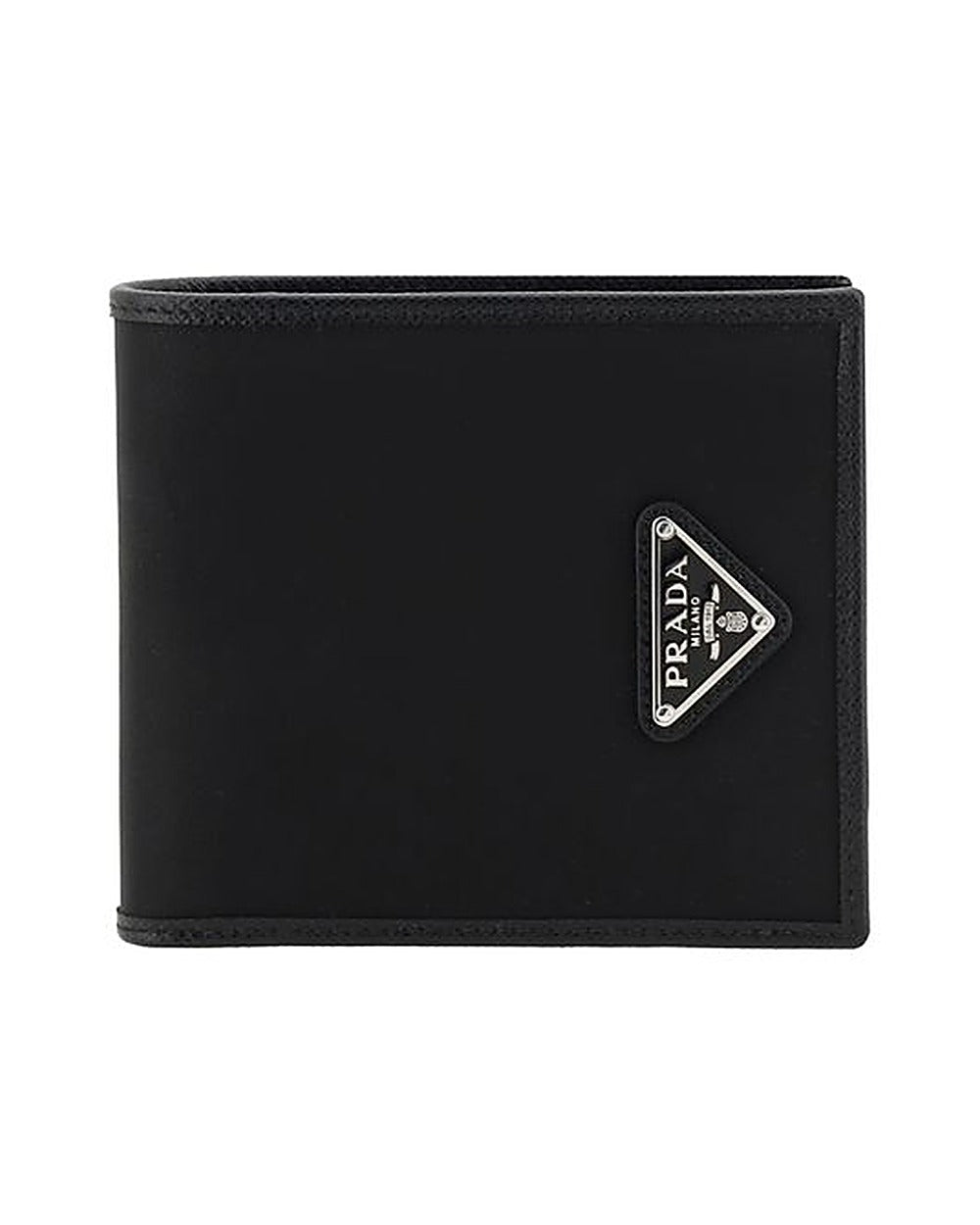Prada Black Recycled Polyamide Wallet