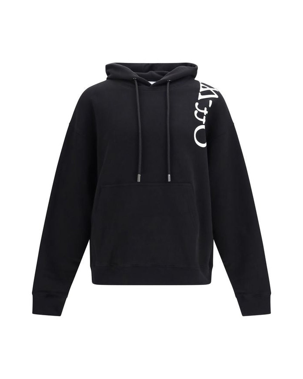 Off-White Black Cotton Sweatshirt