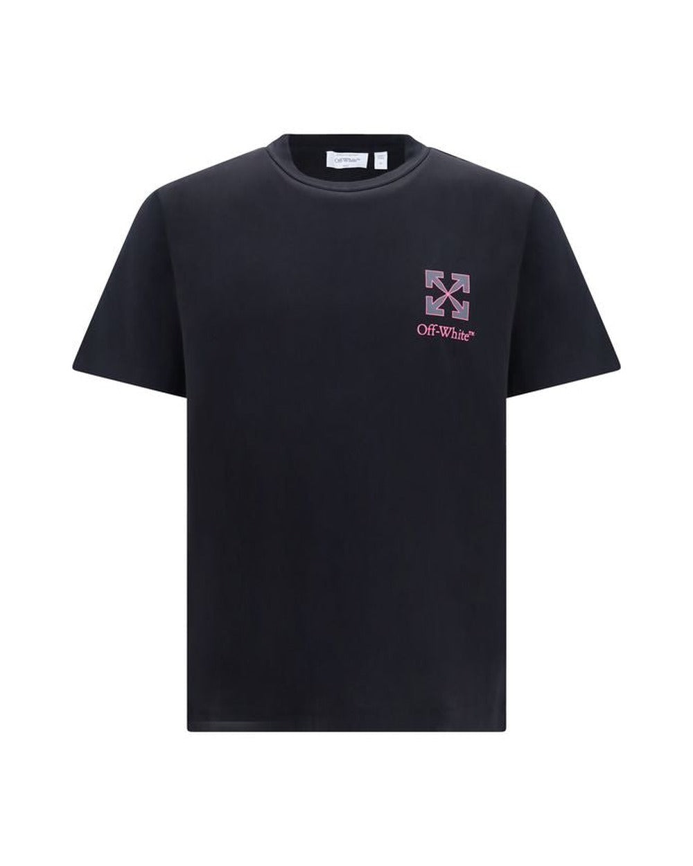 Off-White Black Cotton T-Shirt