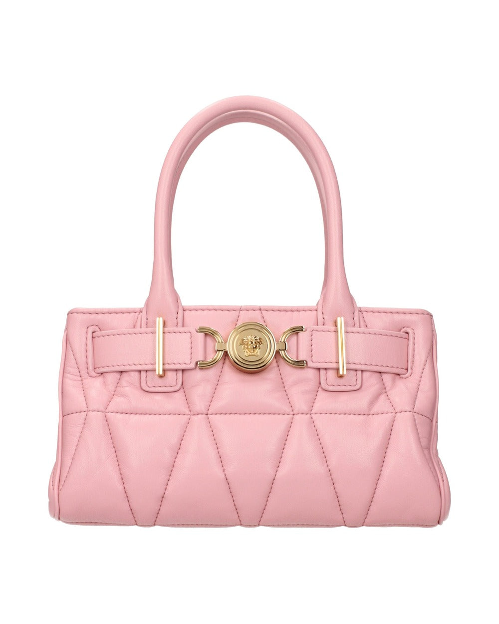 Pink Leather Handbag