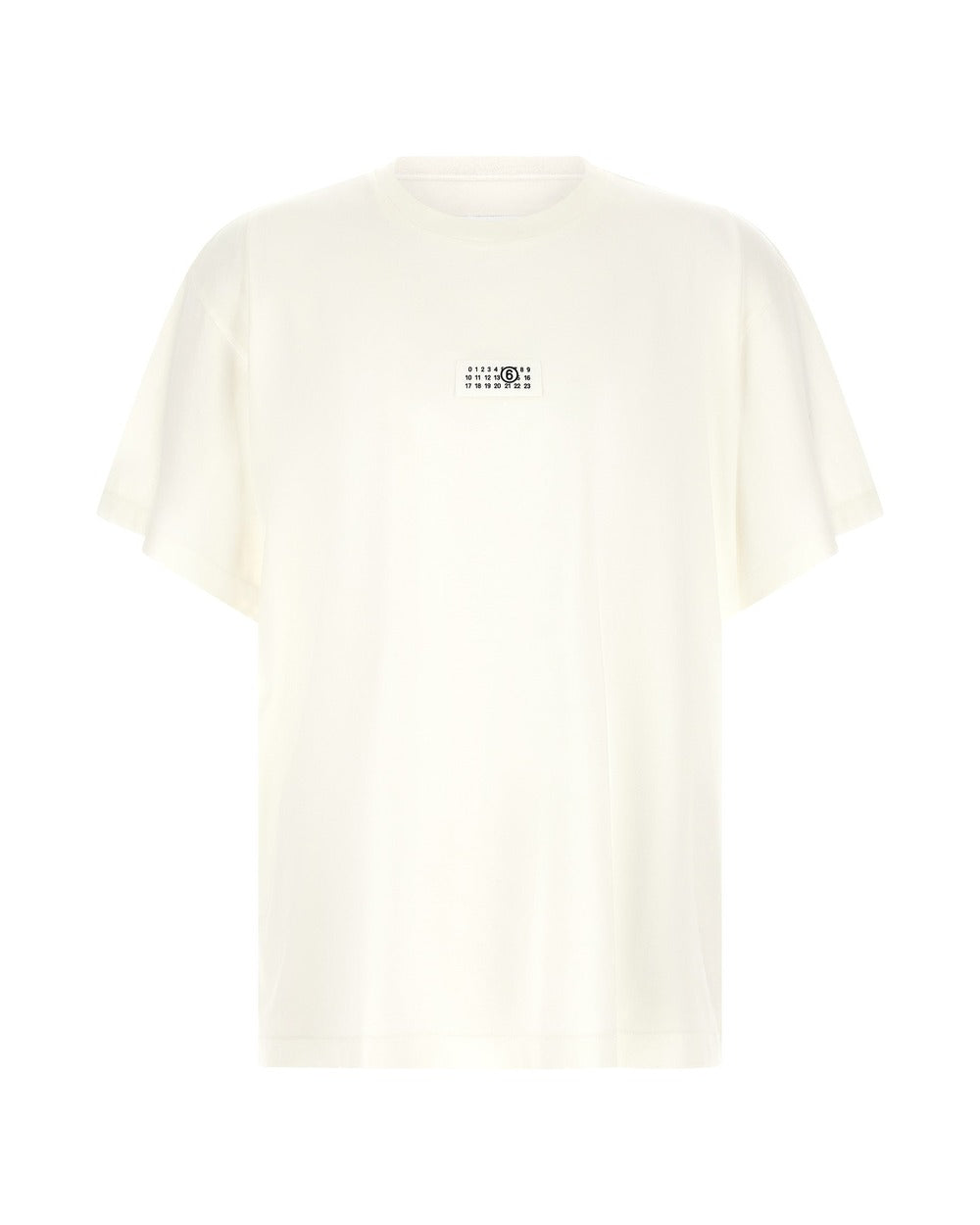 MM6 Maison Margiela White Cotton T-Shirt