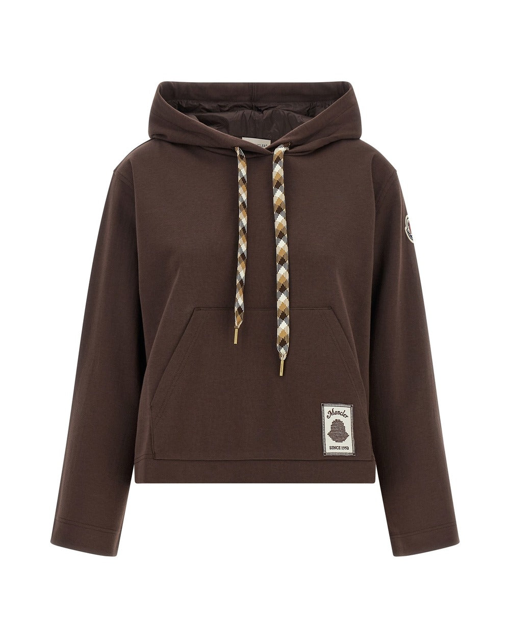 Moncler Brown Cotton Sweatshirt