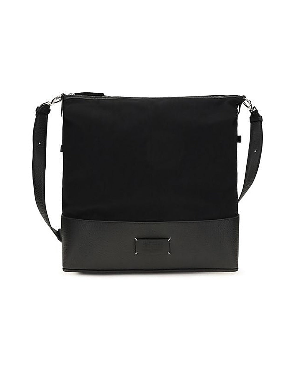 Maison Margiela Black Calf Leather Bos Taurus Shoulder Bag