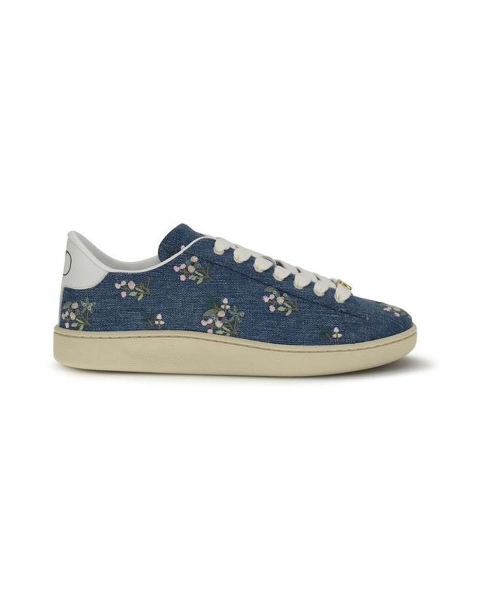 Valentino Garavani Blue Fabric Low Top Sneakers