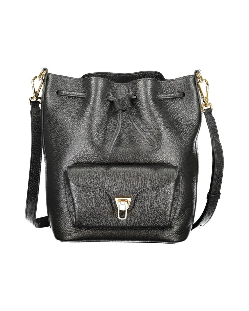 Coccinelle Black Leather Women Handbag
