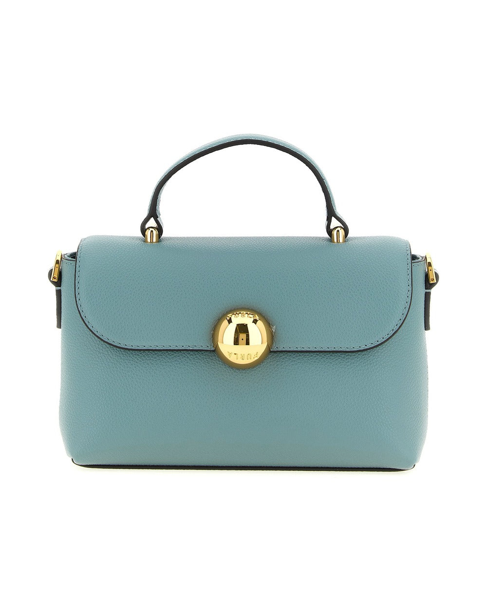 Furla Blue Calfskin Handbag