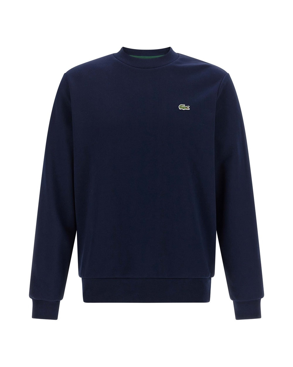 Lacoste Blue Cotton Sweatshirt