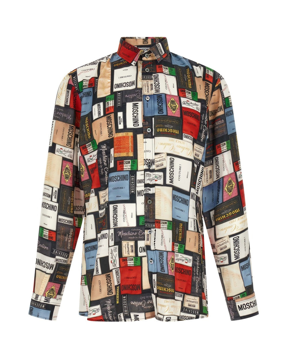 Moschino Multicolor Silk Blouse
