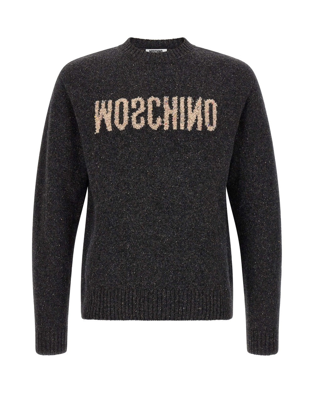Moschino Gray Wool Cardigan