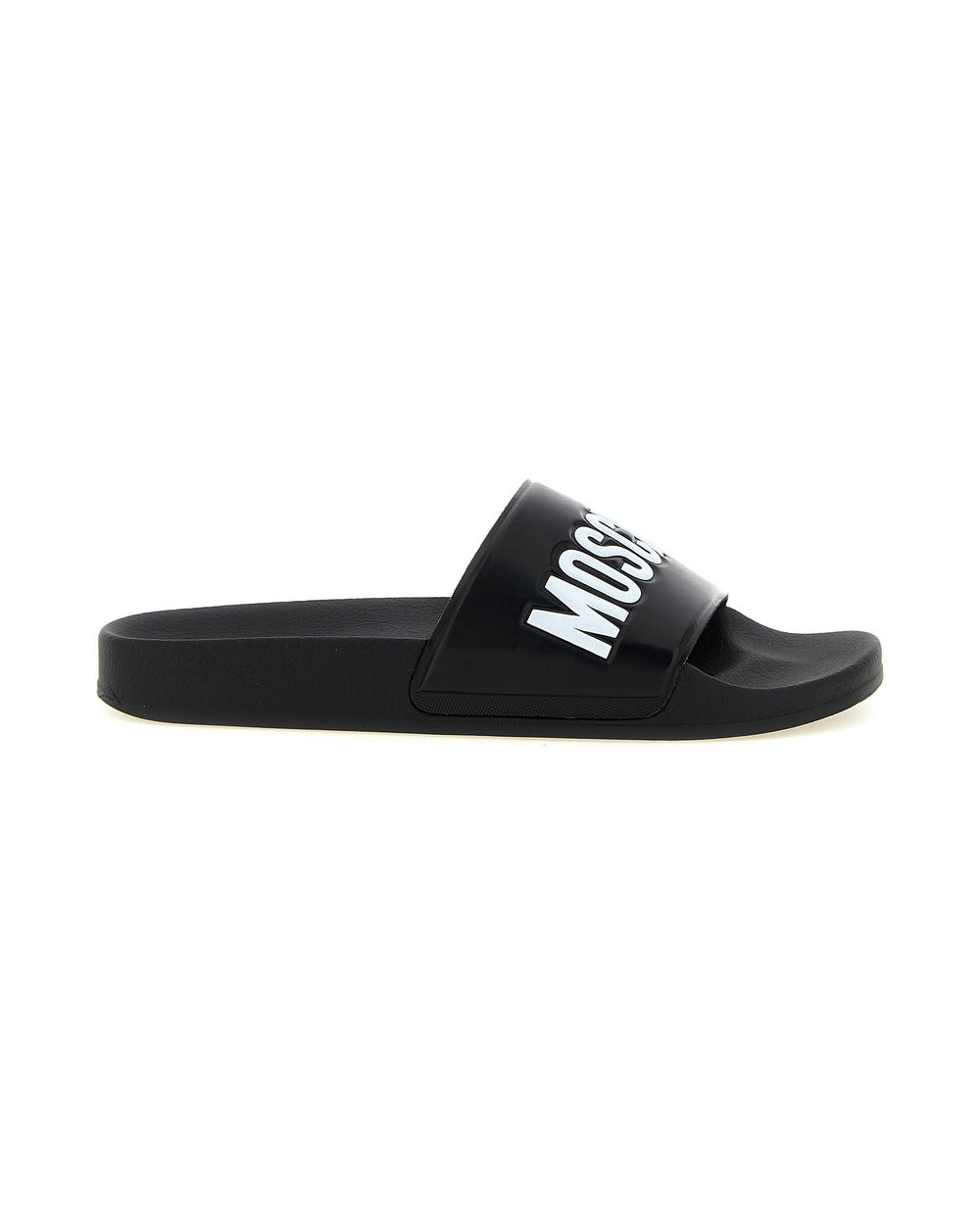 Moschino Bicolor Pvc Slides