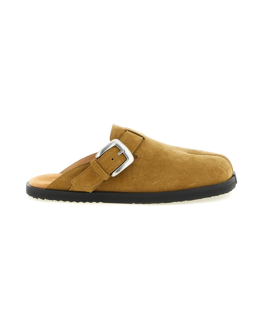 Brown Calfskin Mules