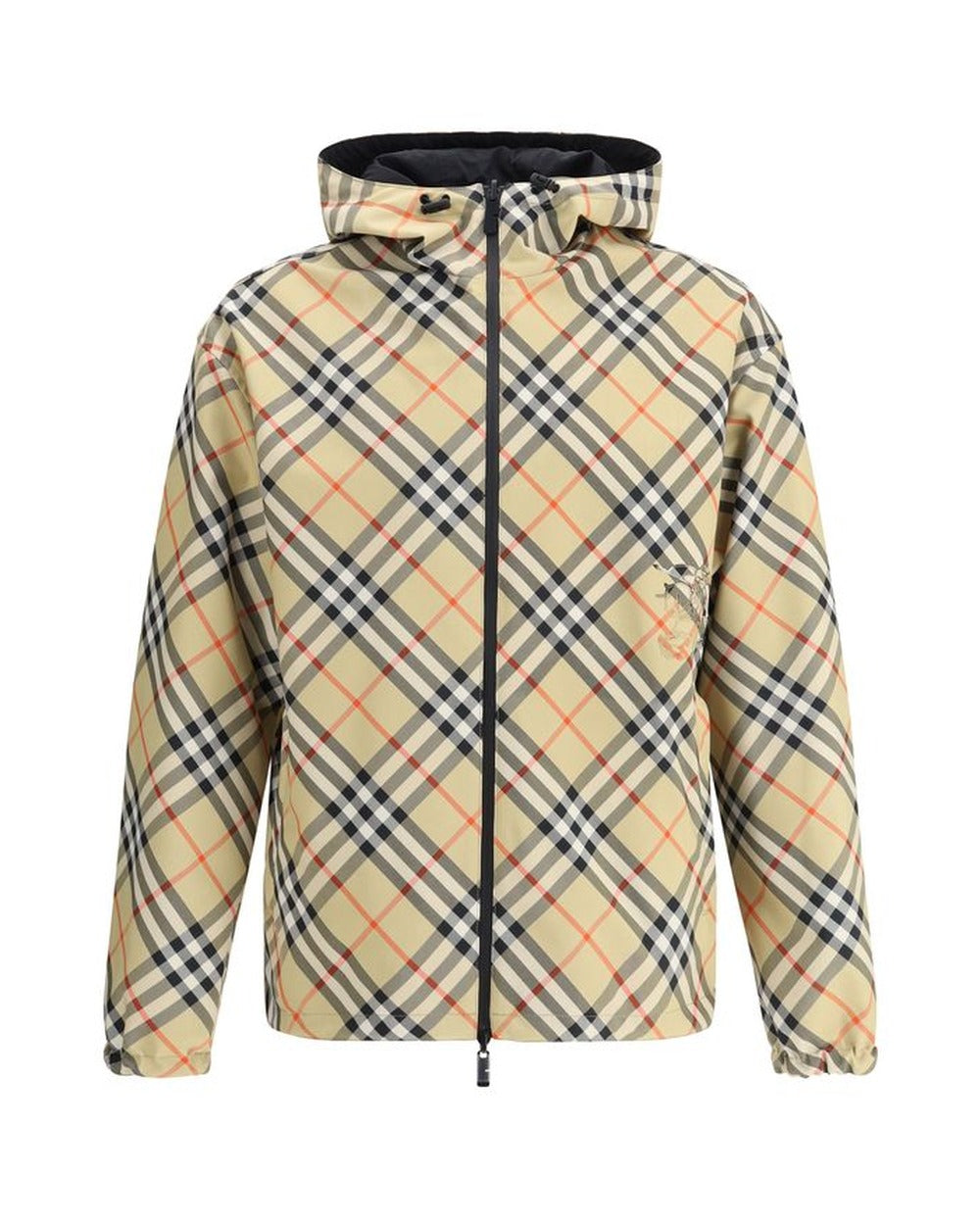Burberry Multicolor Polyester Shell Jacket