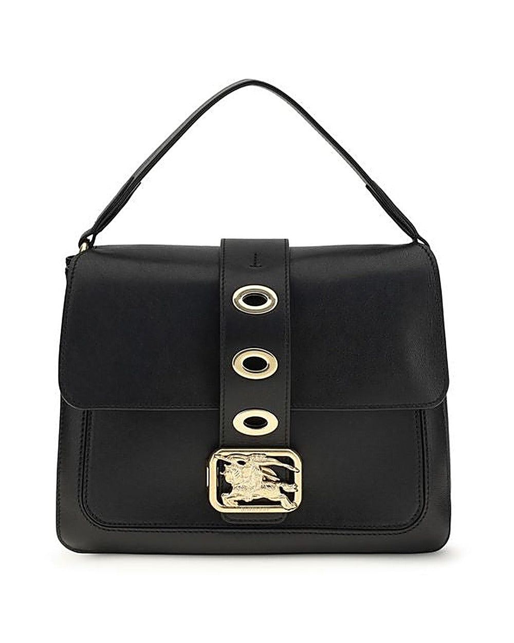Burberry Black Lamb Ovis Aries Aries Handbag