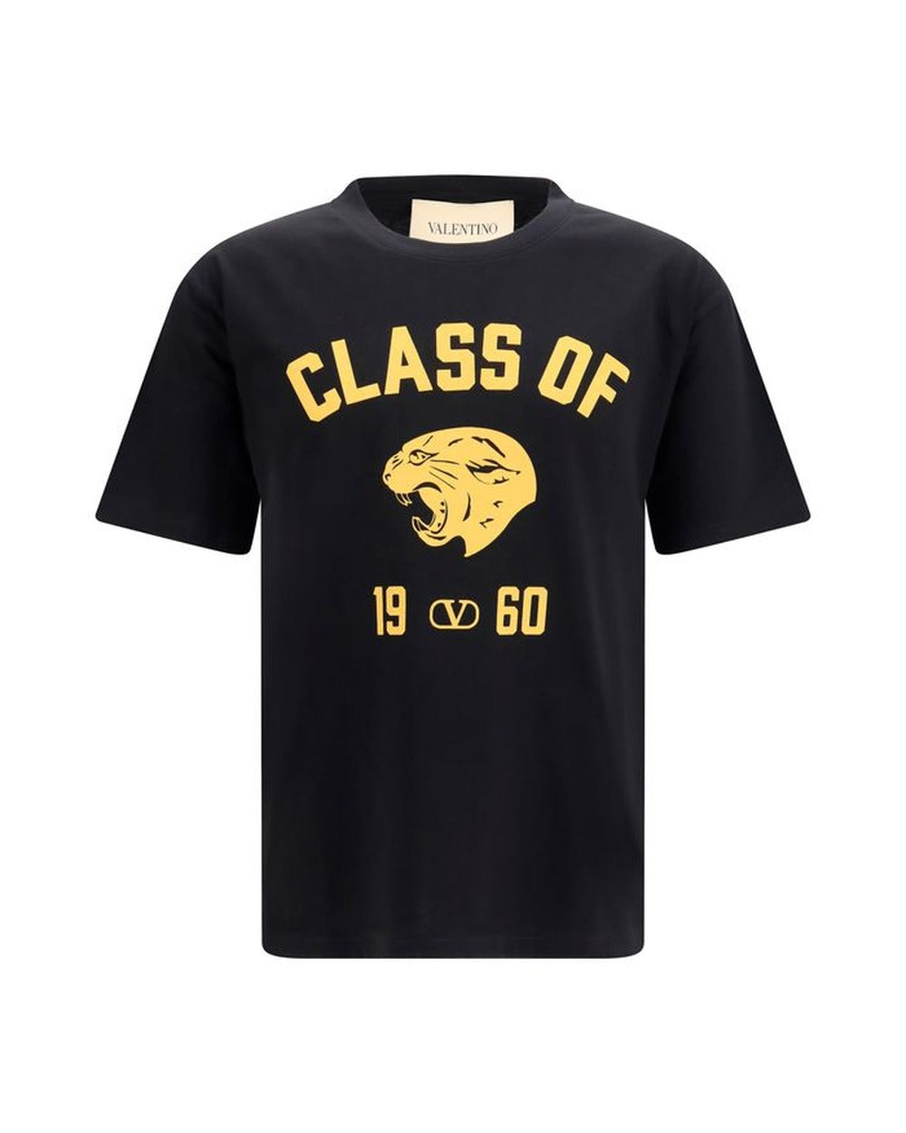 Valentino Garavani Black Cotton T-Shirt
