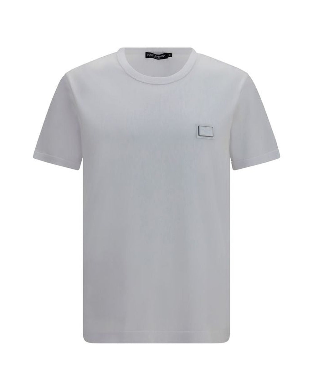 Dolce & Gabbana White Cotton T-Shirt