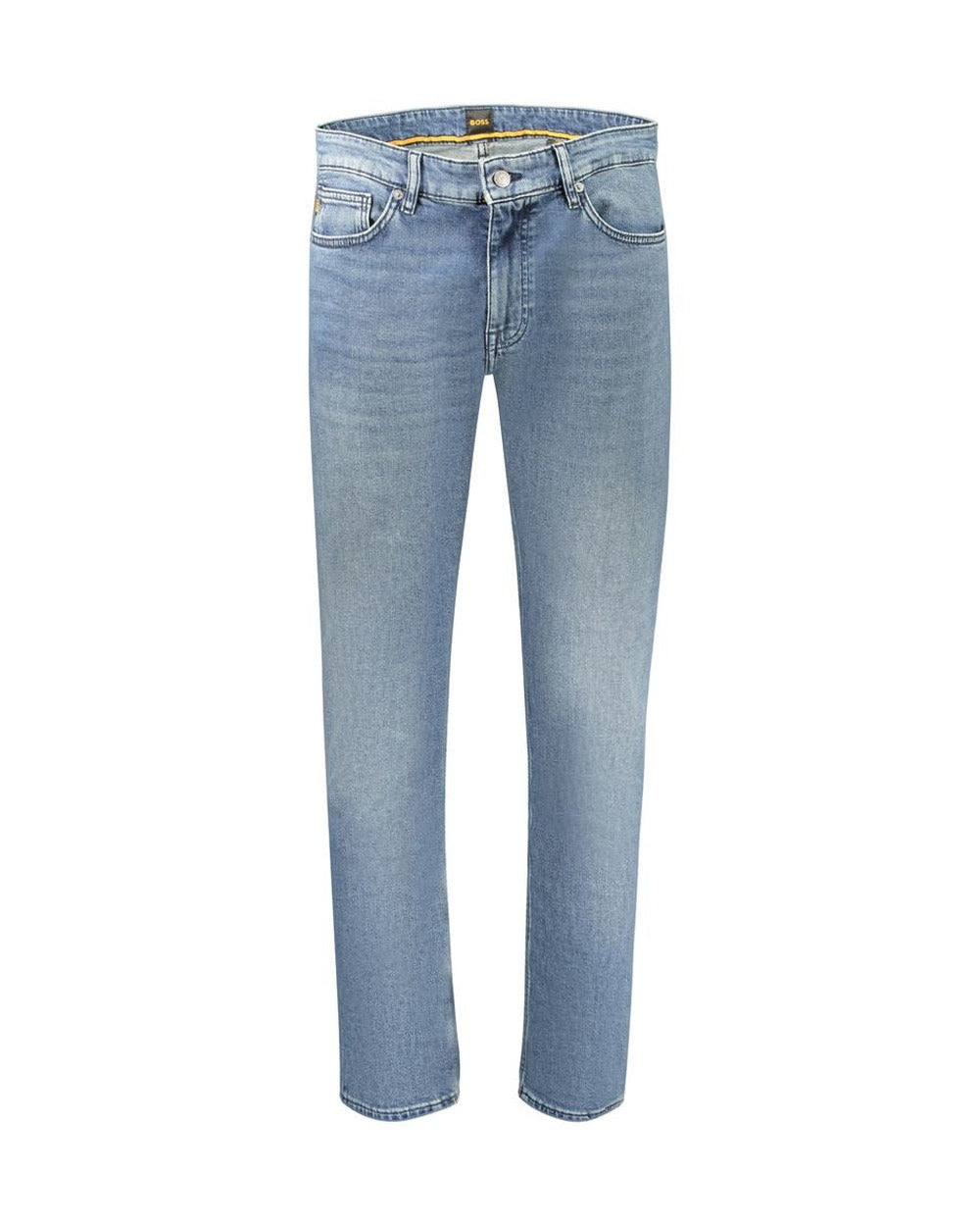 Hugo Boss Blu Cotton Men's Slim Jeans