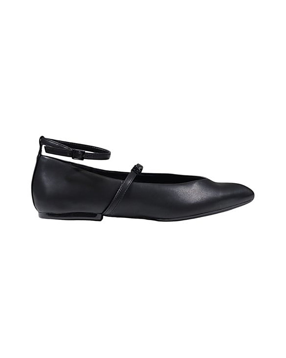 Black Polyester Platform Pumps