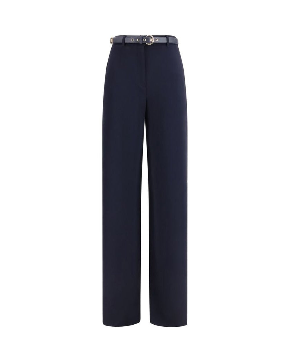 Max Mara Blue Triacetate Dress Pants