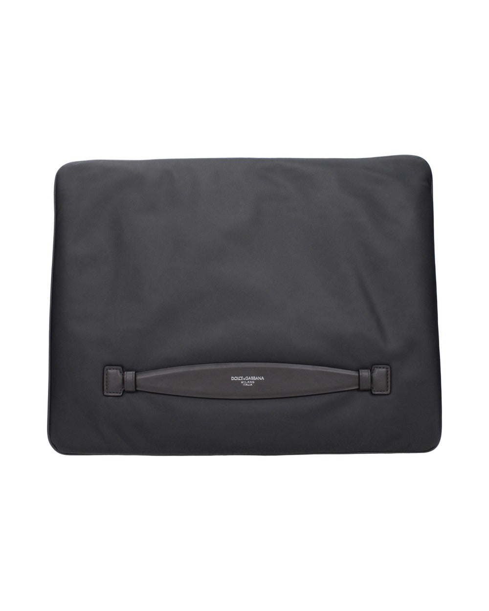 Dolce & Gabbana Gray Fabric Clutch Bag