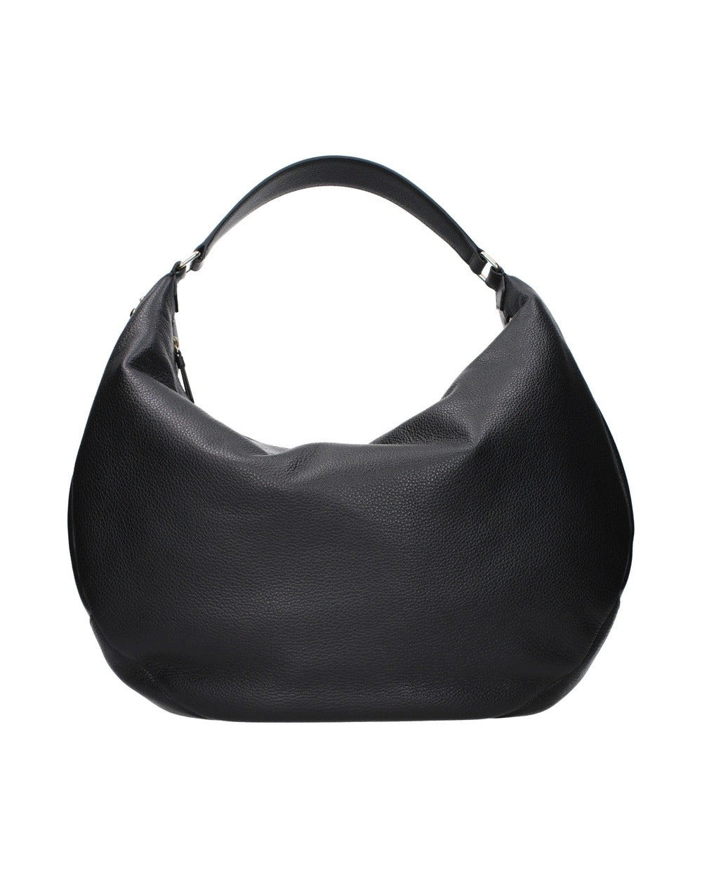 Jimmy Choo Black Leather Shoulder Bag