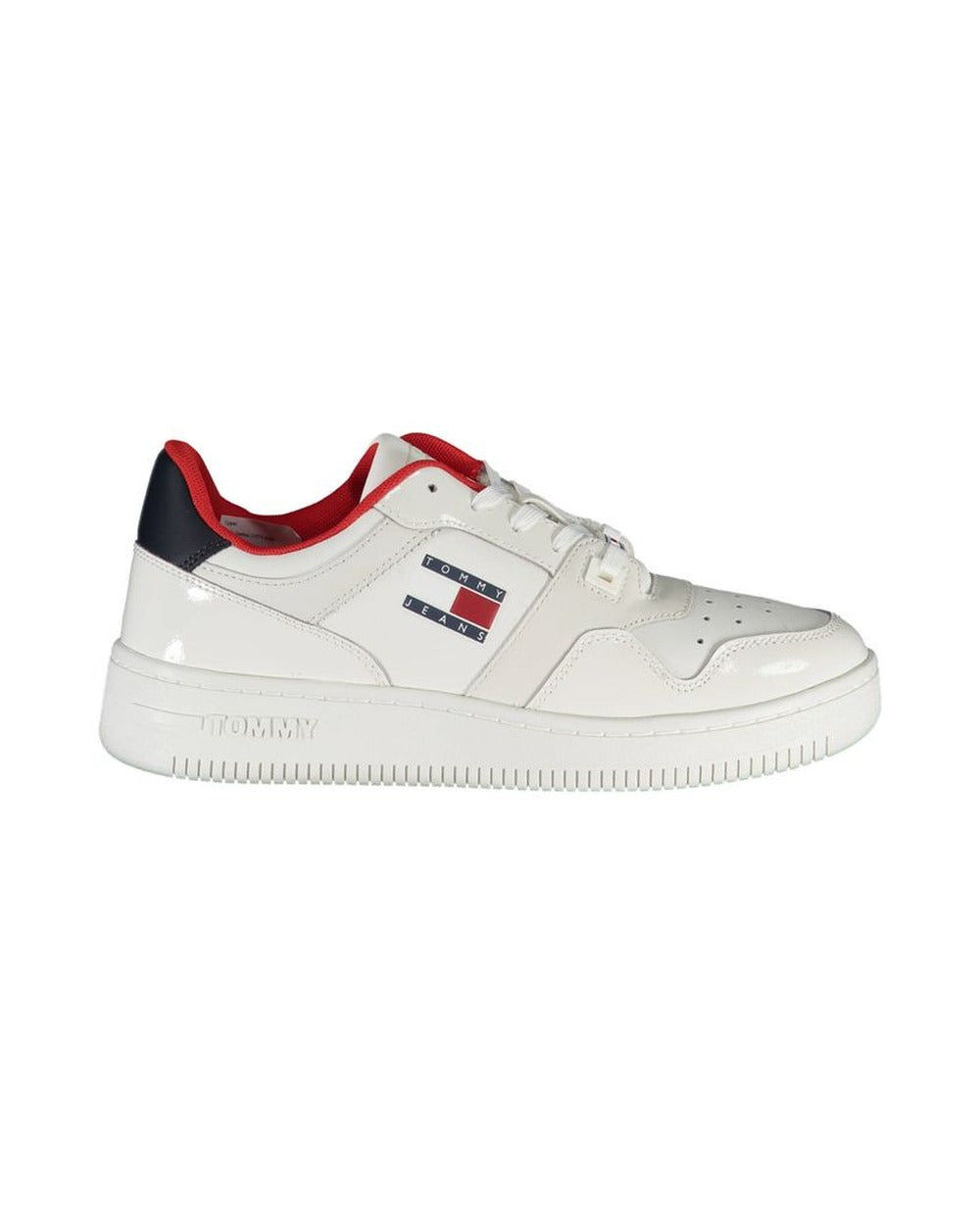 Tommy Hilfiger Bianco Leather Women Sneaker