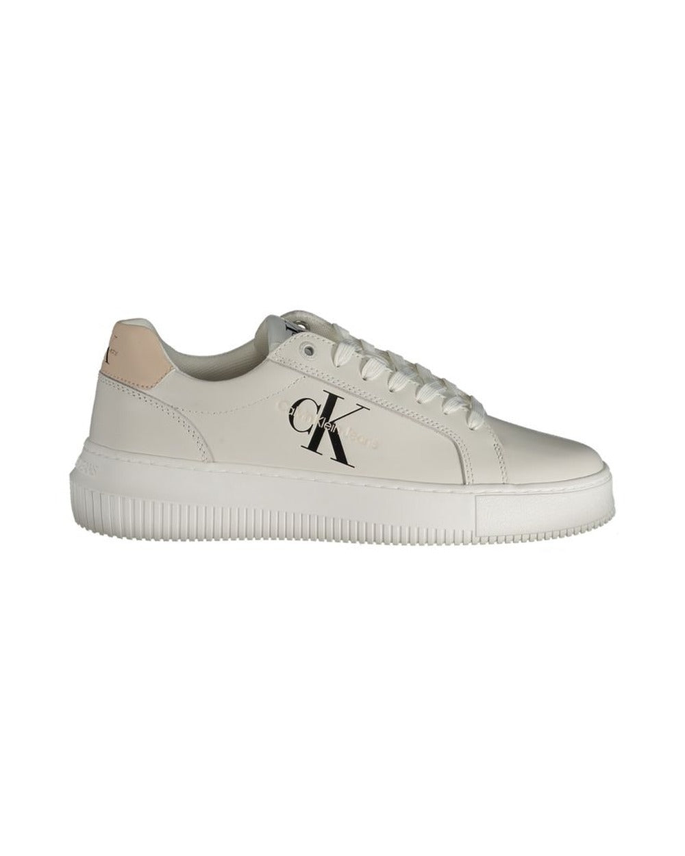 Calvin Klein Bianco Polyurethane Women Sneaker