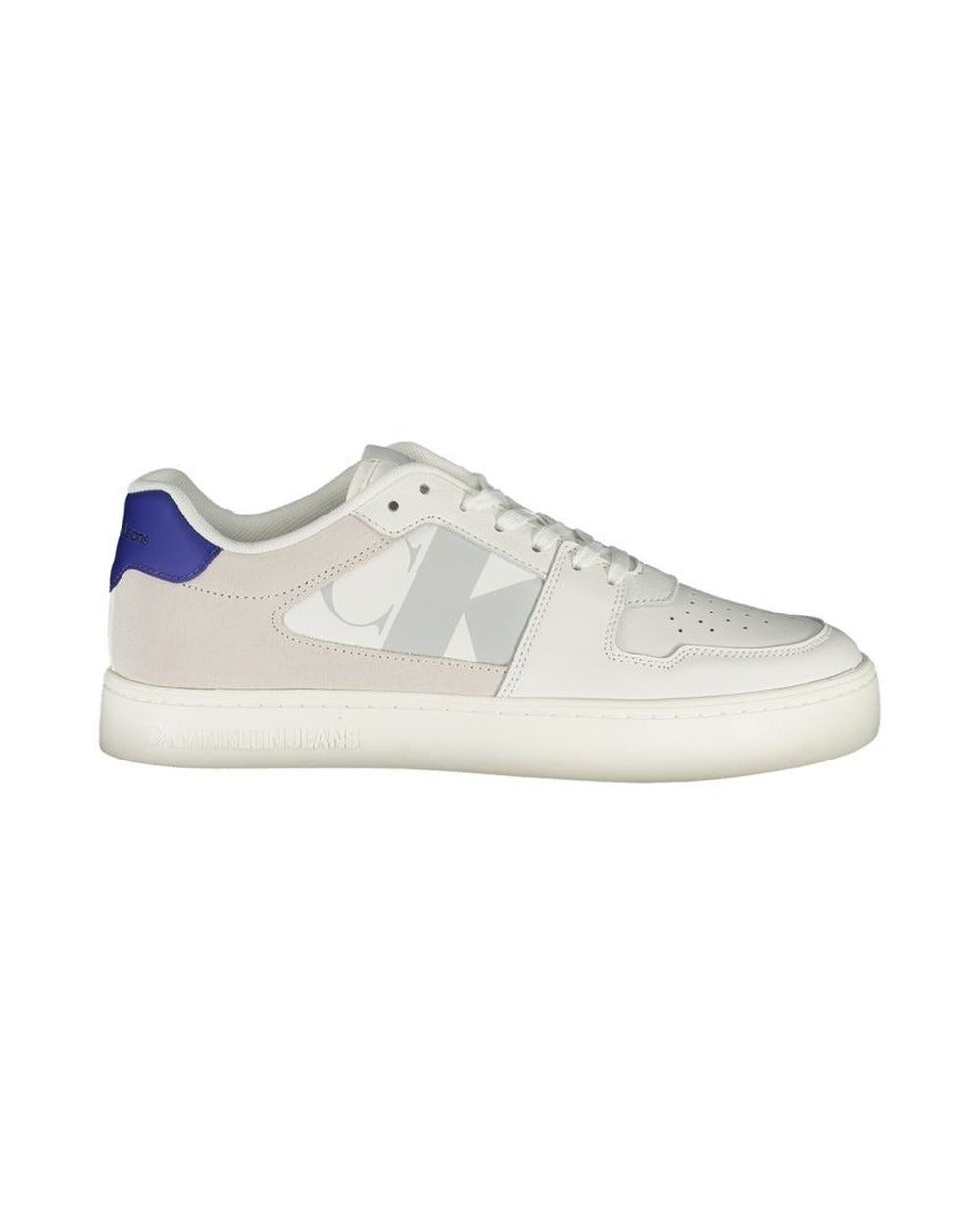 Calvin Klein White Polyurethane Men's Sneaker