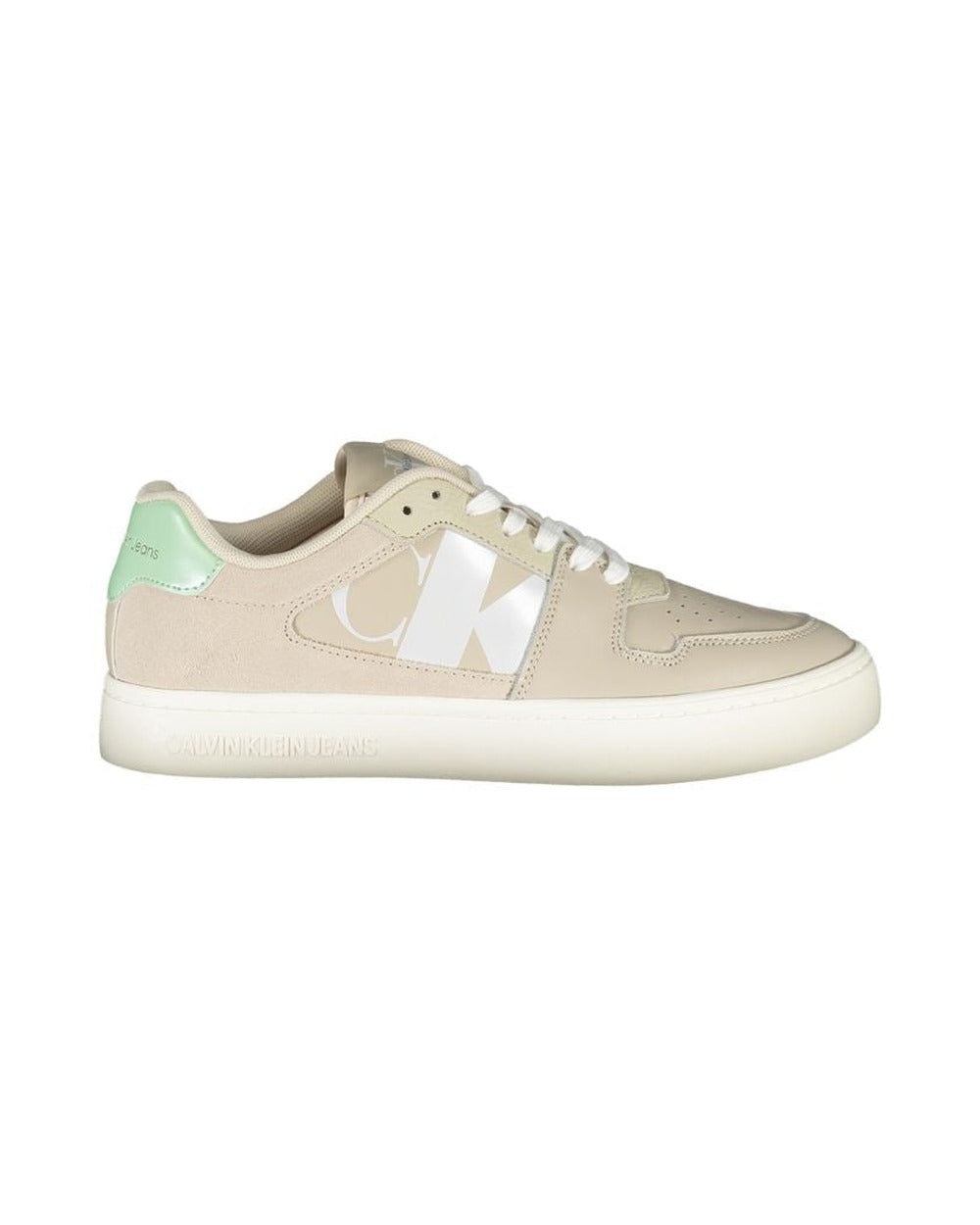 Calvin Klein Beige Polyurethane Women Sneaker