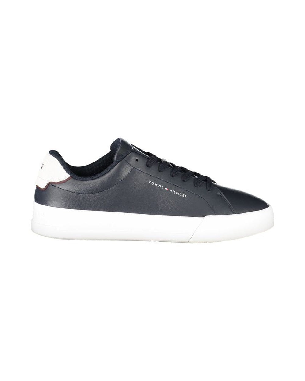 Tommy Hilfiger Blue Leather Men Sneaker