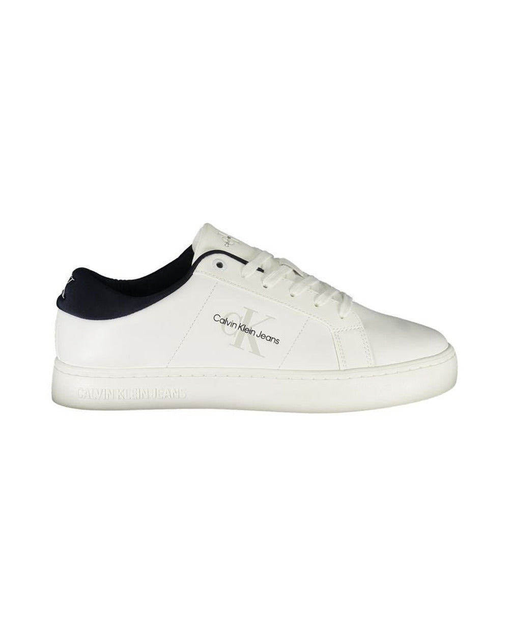 Calvin Klein Bianco Polyurethane Men Sneaker