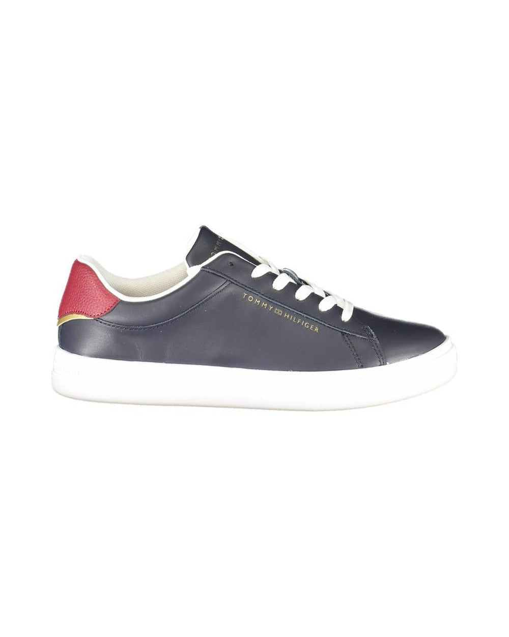 Tommy Hilfiger Blue Polyurethane Women Sneaker