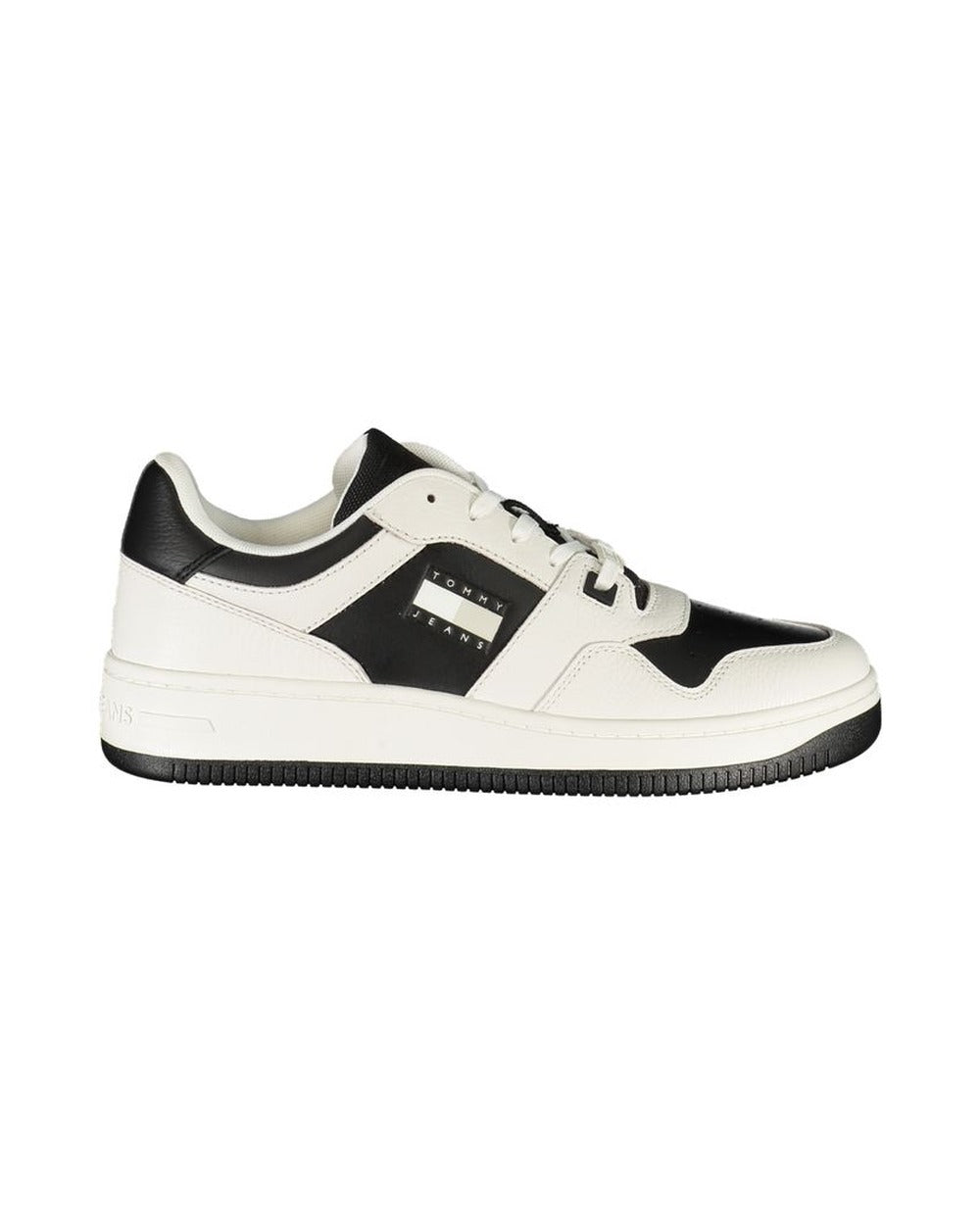 Tommy Hilfiger Bianco Polyurethane Men Sneaker