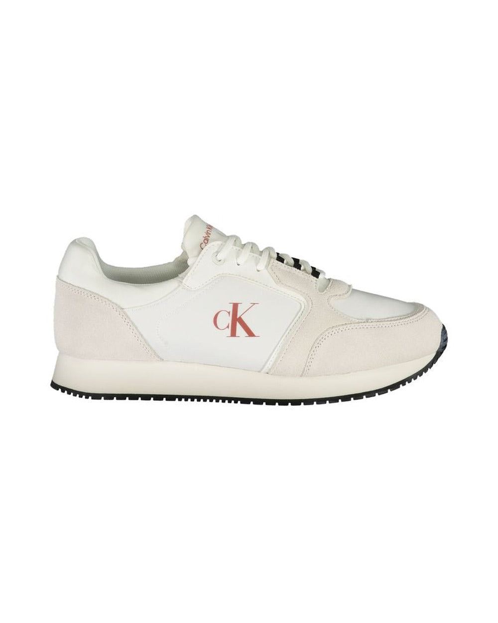 Calvin Klein White Polyurethane Men Sneaker