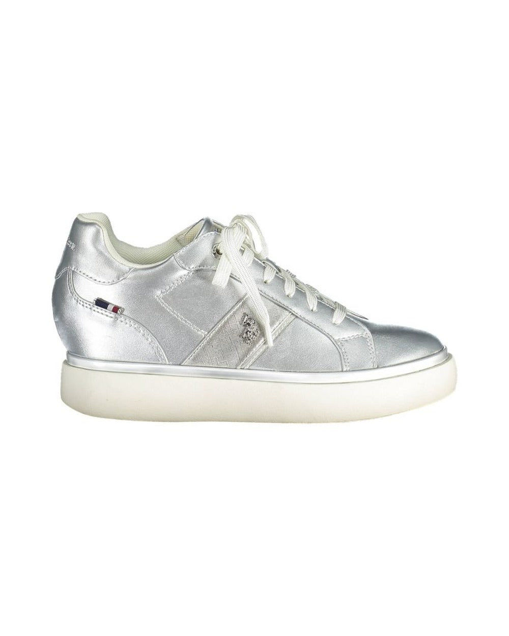 U.S. POLO ASSN. Argento Polyester Womens Sneaker