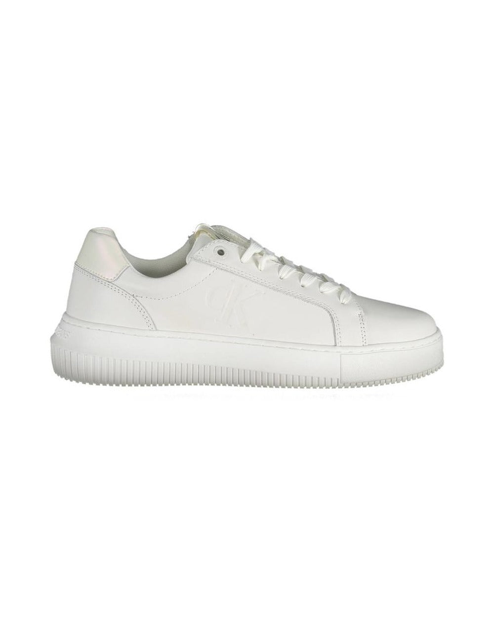 Calvin Klein Bianco Leather Women Sneaker