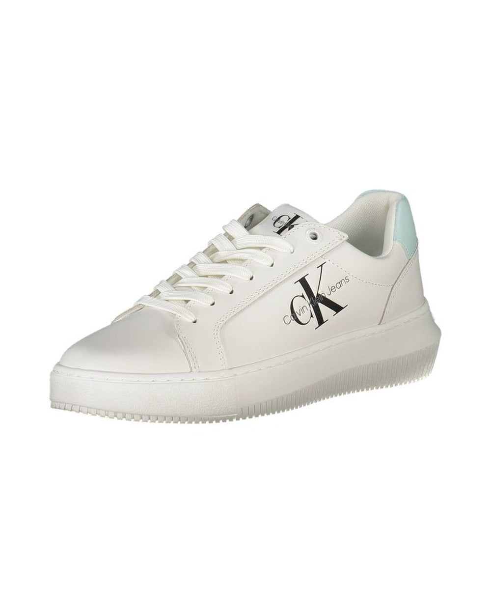 Calvin Klein Bianco Leather Women Sneaker