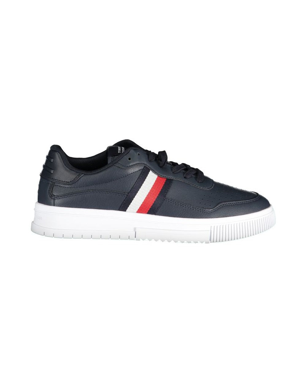 Tommy Hilfiger Blu Leather Men Sneaker