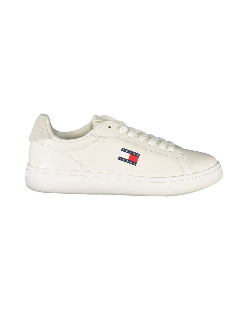 Tommy Hilfiger Bianco Polyurethane Women Sneaker