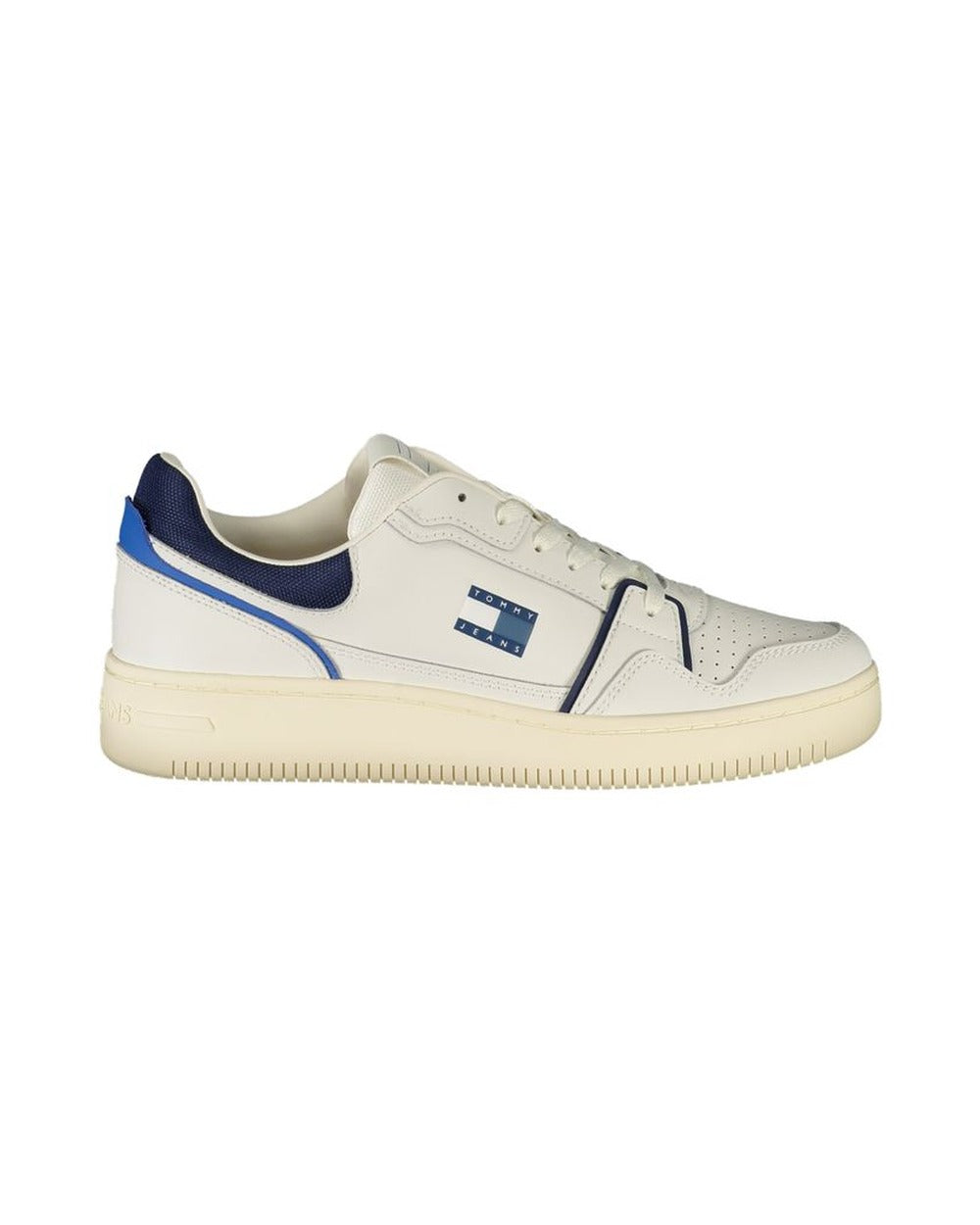 Tommy Hilfiger Bianco Polyurethane Men Sneaker