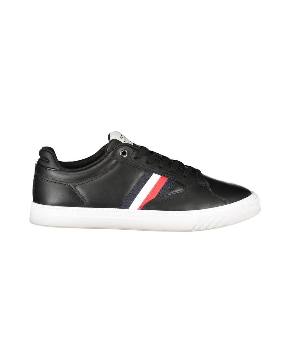 Tommy Hilfiger Black Polyester Men Sneaker