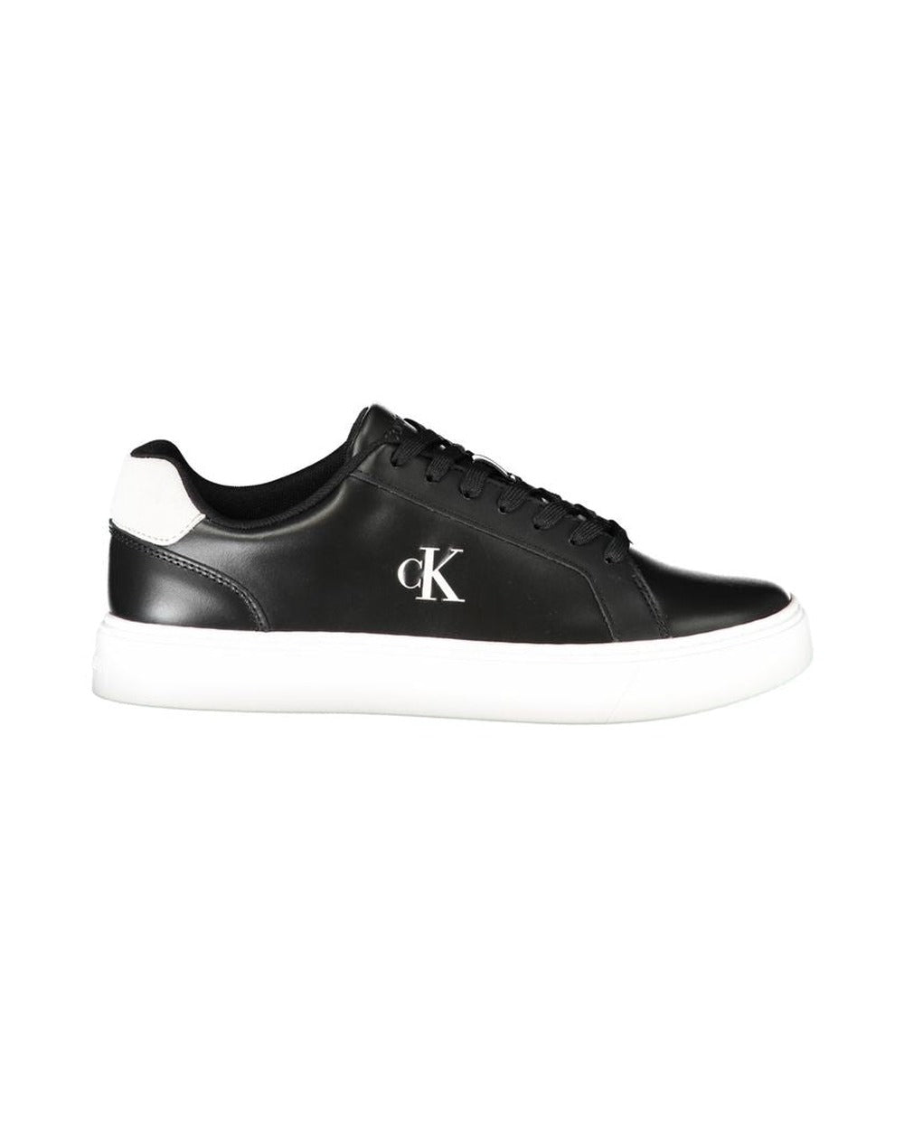 Calvin Klein Black Polyurethane Men Sneaker